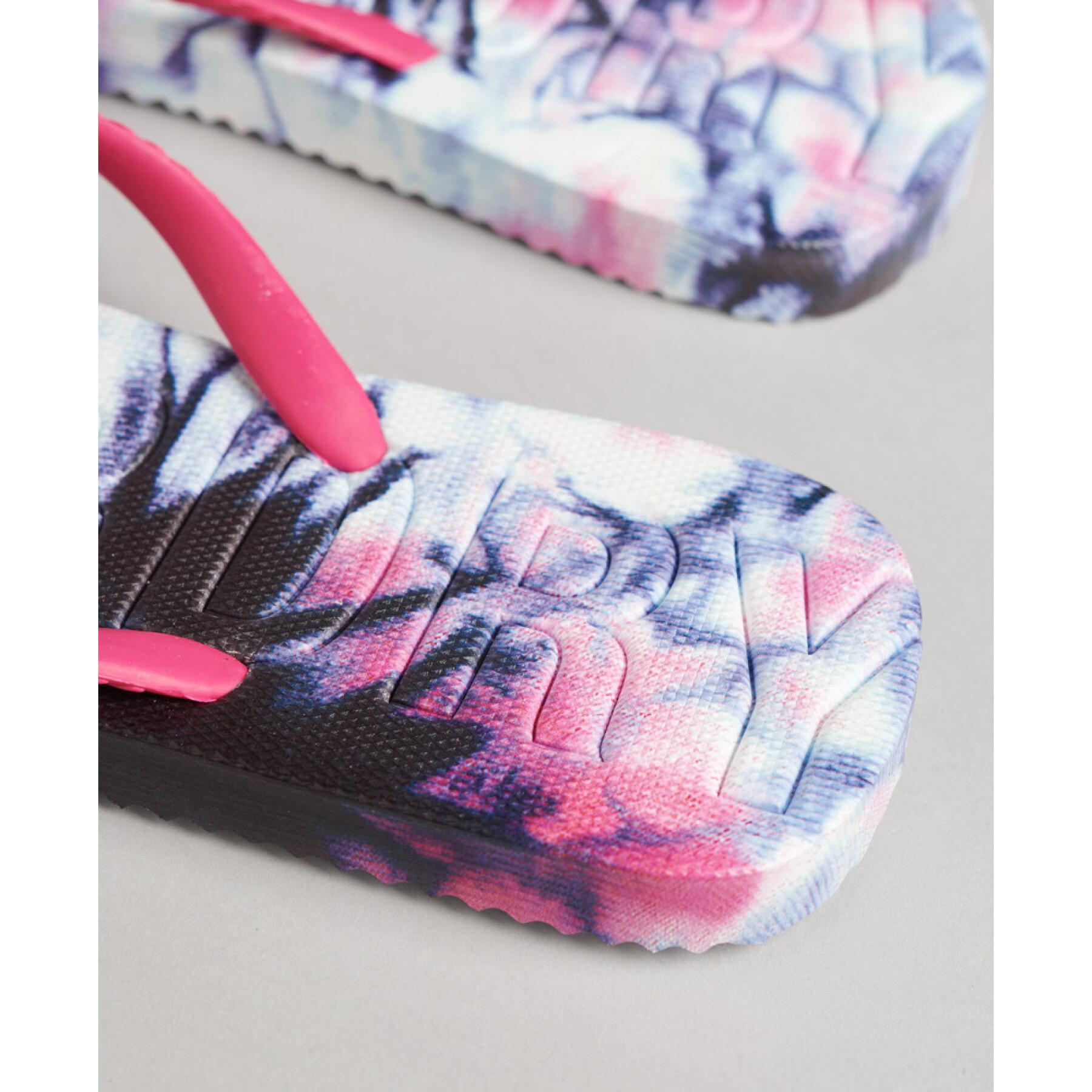 Dames slippers Superdry Code Tie & Dye