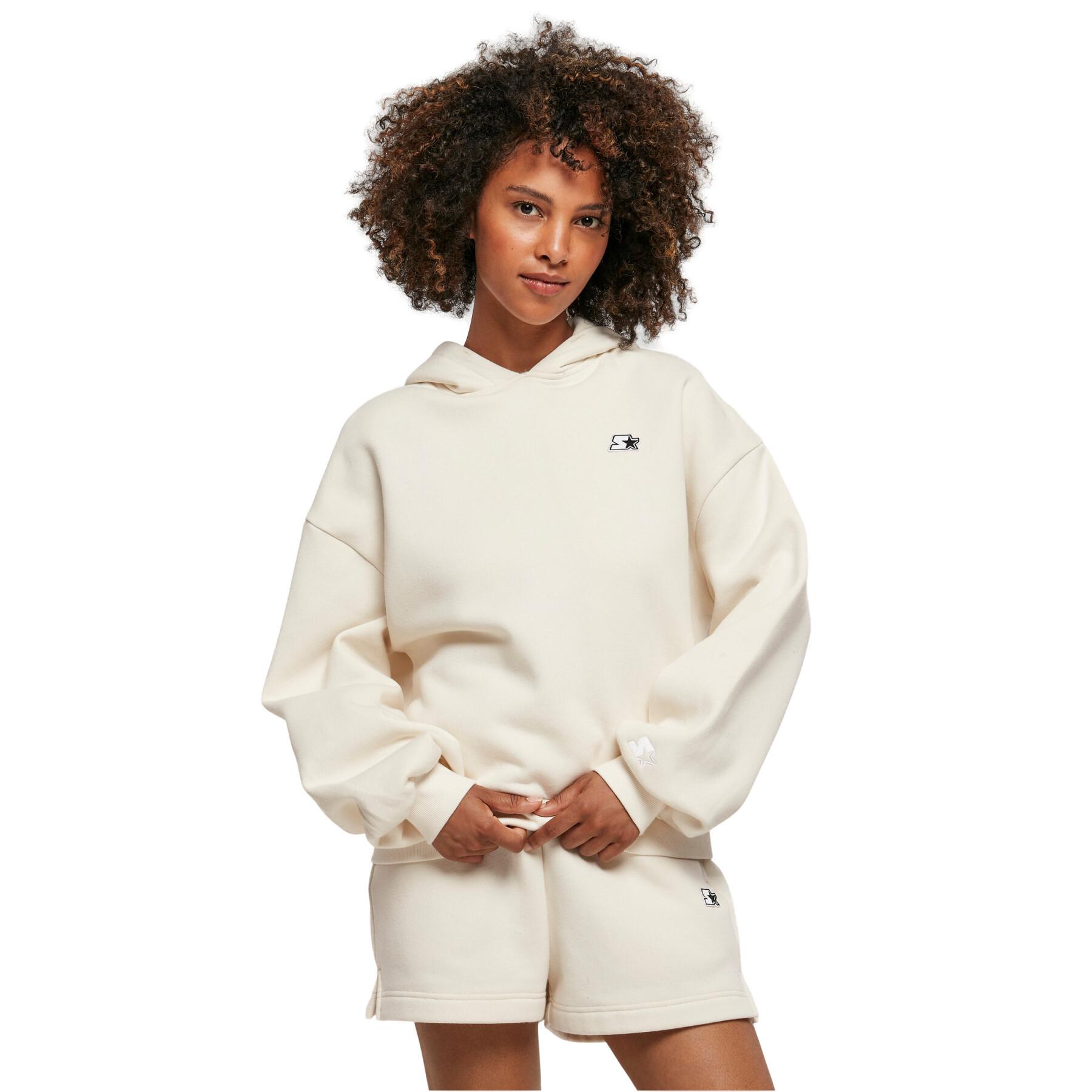 Dames sweatshirt met capuchon Urban Classics Starter essential oversize