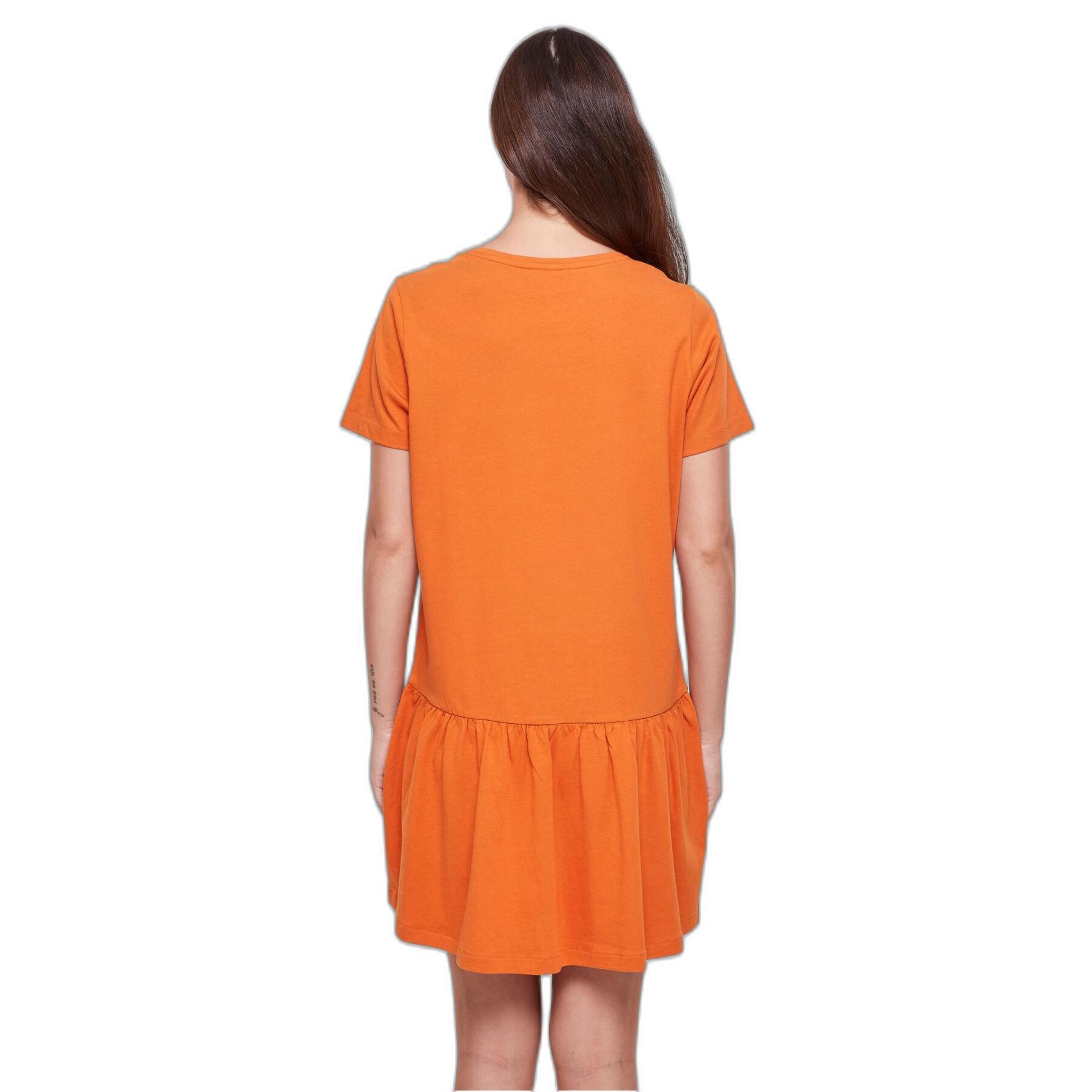 Vrouwen grote maat t-shirt jurk Urban Classics Valance
