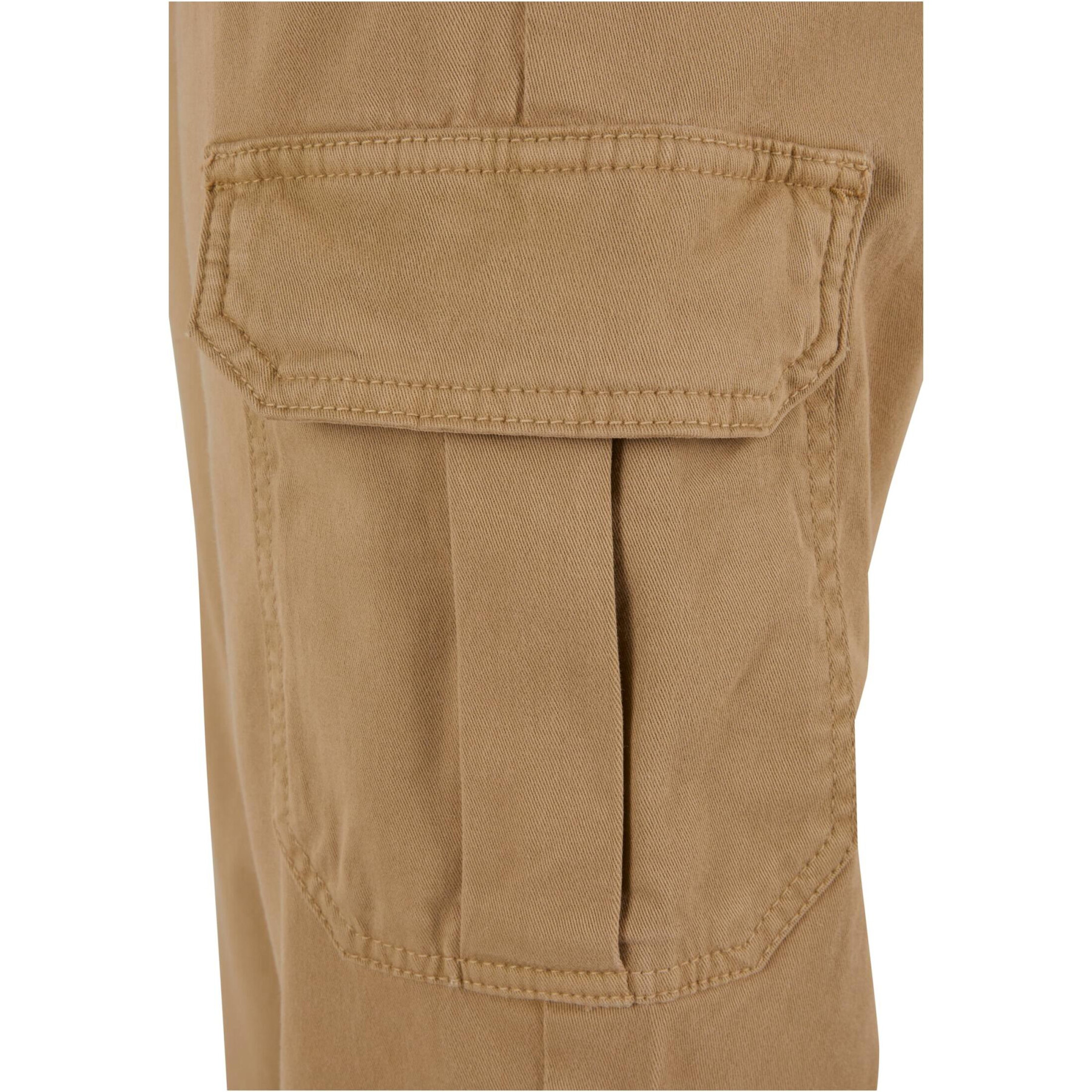 Cargo broek met hoge taille voor dames Urban Classics Twill