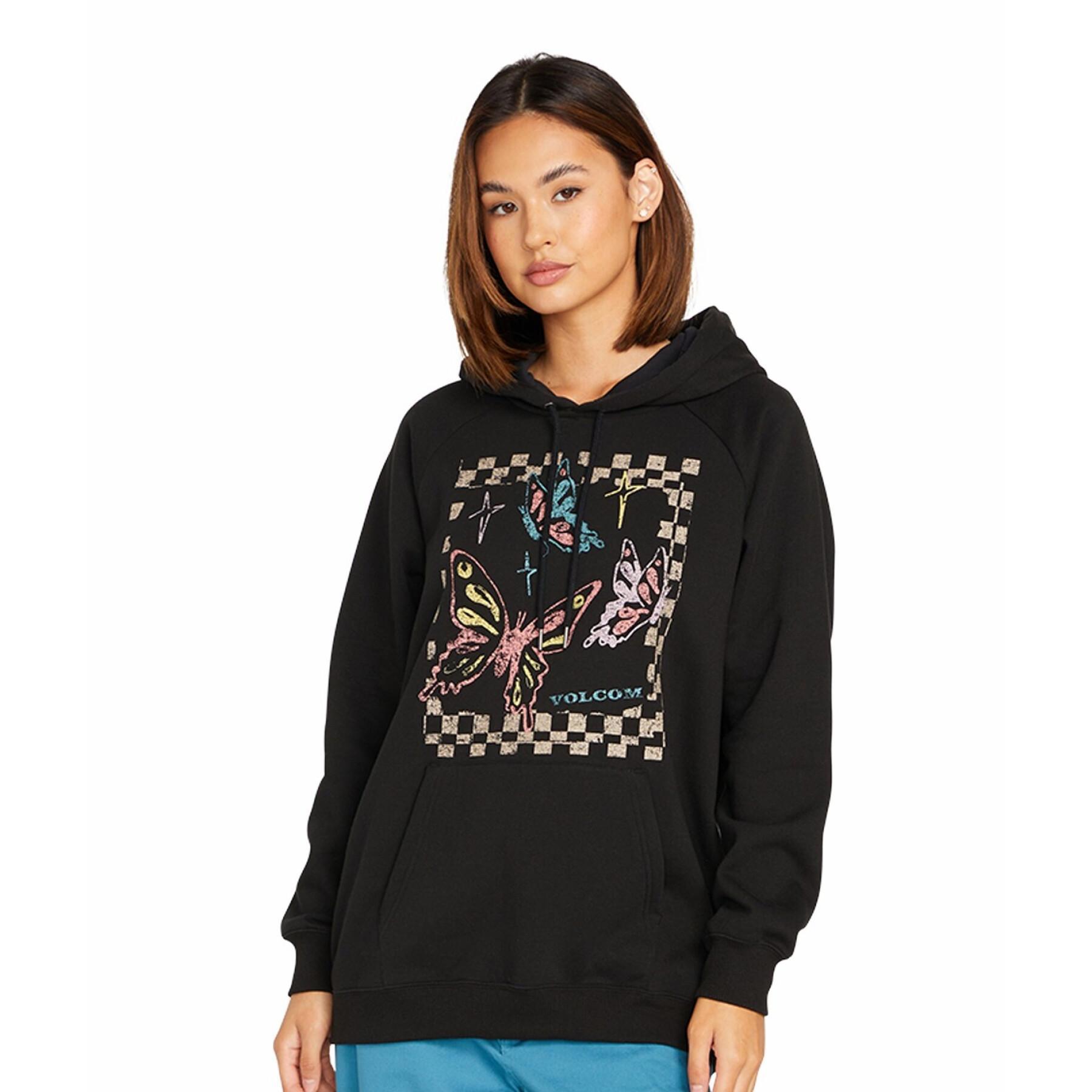 Dames Hoodie Volcom Truly Stoked Bf