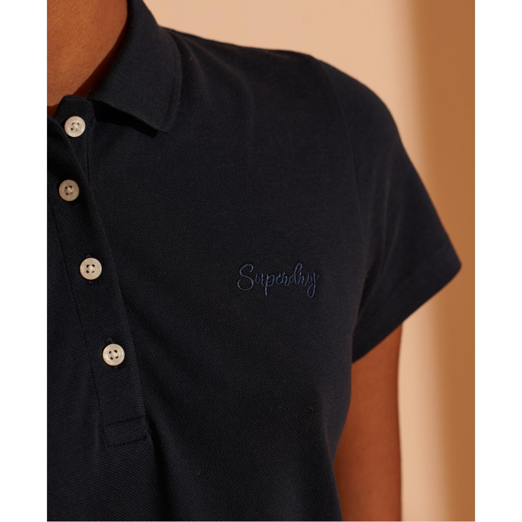Damespolo Superdry Scripted