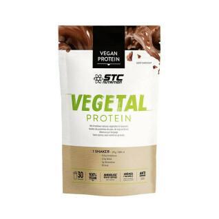 vegatale proteïnepot met maatlepel STC Nutrition - vanille - 750g