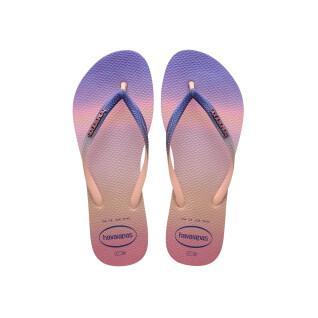 Dames slippers Havaianas Slim Gradient Sunset Ballet