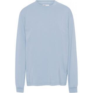 T-shirt met lange mouwen Colorful Standard Organic oversized powder blue