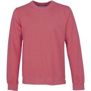 Sweatshirt ronde hals Colorful Standard Classic Organic raspberry pink