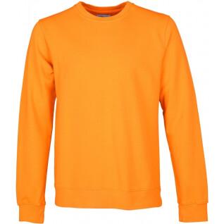 Sweatshirt ronde hals Colorful Standard Classic Organic sunny orange