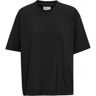 Dames-T-shirt Colorful Standard Organic oversized deep black