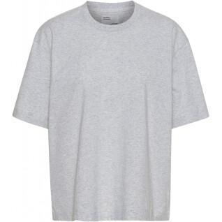 Dames-T-shirt Colorful Standard Organic oversized heather grey