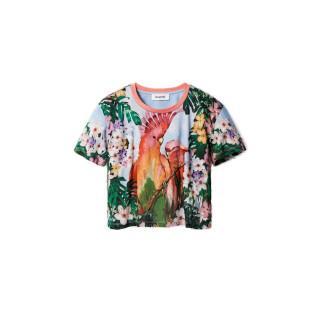Dames-T-shirt Desigual Parrot