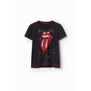 Dames-T-shirt Desigual The Rolling Stone