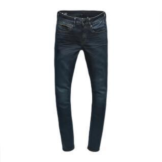 Dames skinny jeans met middenuitsnijding G-Star 3301 Studs Mid
