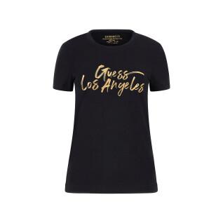 Dames-T-shirt Guess Gold LA