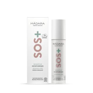 Vochtinbrengende crème Madara SOS+ Sensitive