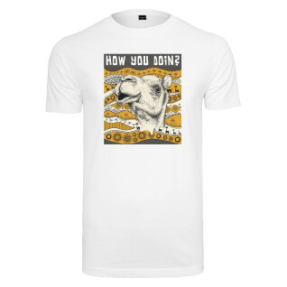Dames-T-shirt Mister Tee camel