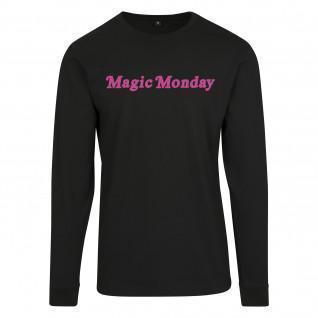 Dames-T-shirt Mister Tee magic monday logan longleeve