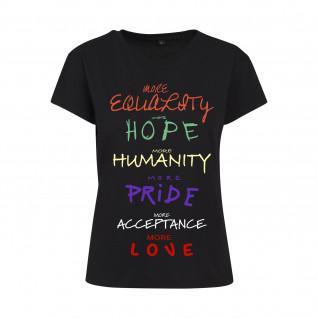 Dames-T-shirt Mister Tee femme more equality