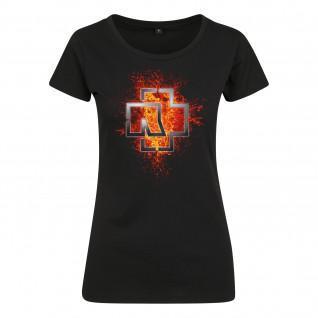 T-shirt Rammstein rammstein vrouwen lava logo