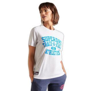 Dames-T-shirt Superdry Track & Field