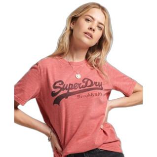 Dames-T-shirt Superdry Vintage Logo Borough