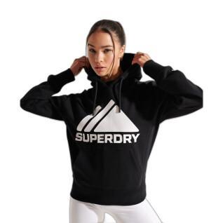 Dames sweatshirt met capuchon Superdry Mountain Sport