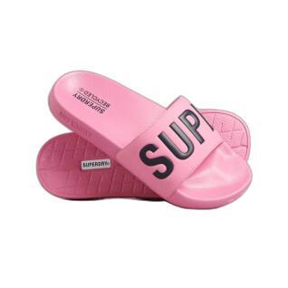 Veganistische slippers voor dames Superdry Code Core