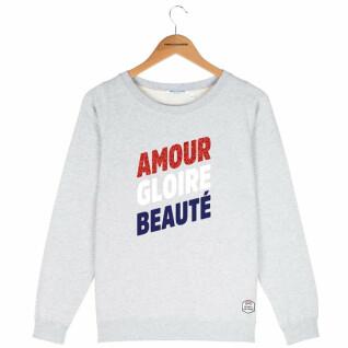 Sweatshirt ronde hals vrouw French Disorder Amour gloire beauté
