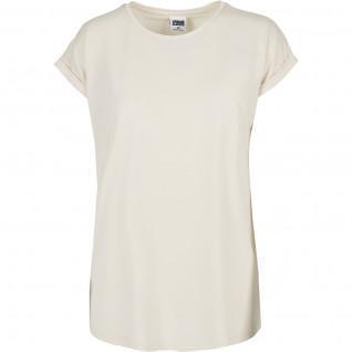 Dames-T-shirt Urban Classics modal extended shoulder-grandes tailles
