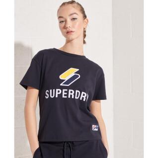 Dames klassiek T-shirt Superdry Sportstyle