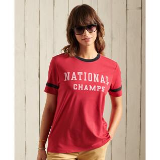 Dames-T-shirt Superdry Collegiate Ivy League