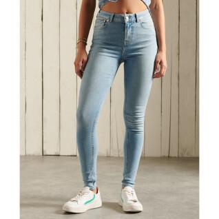 Dames skinny jeans met hoge taille Superdry