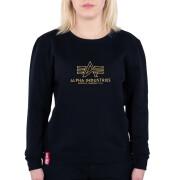 Dames sweatshirt Alpha Industries Basic Embroidery