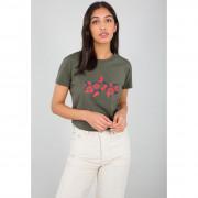 Dames-T-shirt Alpha Industries Flock Flower Print