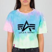 Dames-T-shirt Alpha Industries Big A Batik