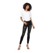 Dames skinny jeans Only Blush Mid Raw Ank Dest Tai099