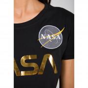 Dames-T-shirt Alpha Industries NASA PM
