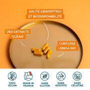 60 biologische kurkuma capsules Nutri&Co