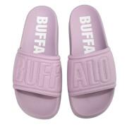 Dames sandalen met veganistisch nappa platform Buffalo Lake Quilt