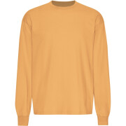 T-shirt met oversized lange mouwen Colorful Standard Organic Sandstone Orange