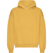 Oversized sweatshirt met capuchon Colorful Standard Organic Burned Yellow