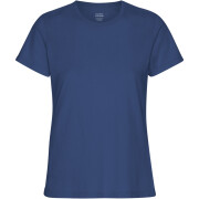 Dames-T-shirt Colorful Standard Light Organic Marine Blue