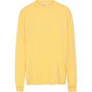 T-shirt met lange mouwen Colorful Standard Organic oversized lemon yellow