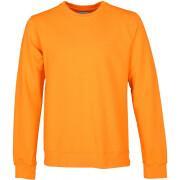 Sweatshirt ronde hals Colorful Standard Classic Organic sunny orange