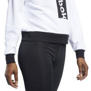 Dames sweatshirt Reebok Workout Ready Big Logo Cover-Up