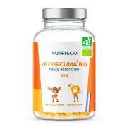 60 biologische kurkuma capsules Nutri&Co