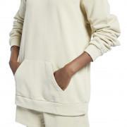 Hooded sweatshirt vrouw Reebok Classics Natural Oversized