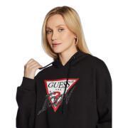 Dames sweatshirt met capuchon Guess Icon