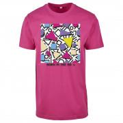Dames-T-shirt Mister Tee geometric retro