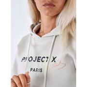 Dames sweater met geborduurde capuchon Project X Paris