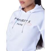 Dames sweater met geborduurde capuchon Project X Paris